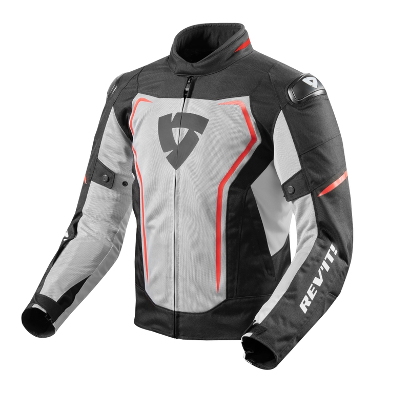 Bunda na motorku Revit Vertex air černo-červená výprodej