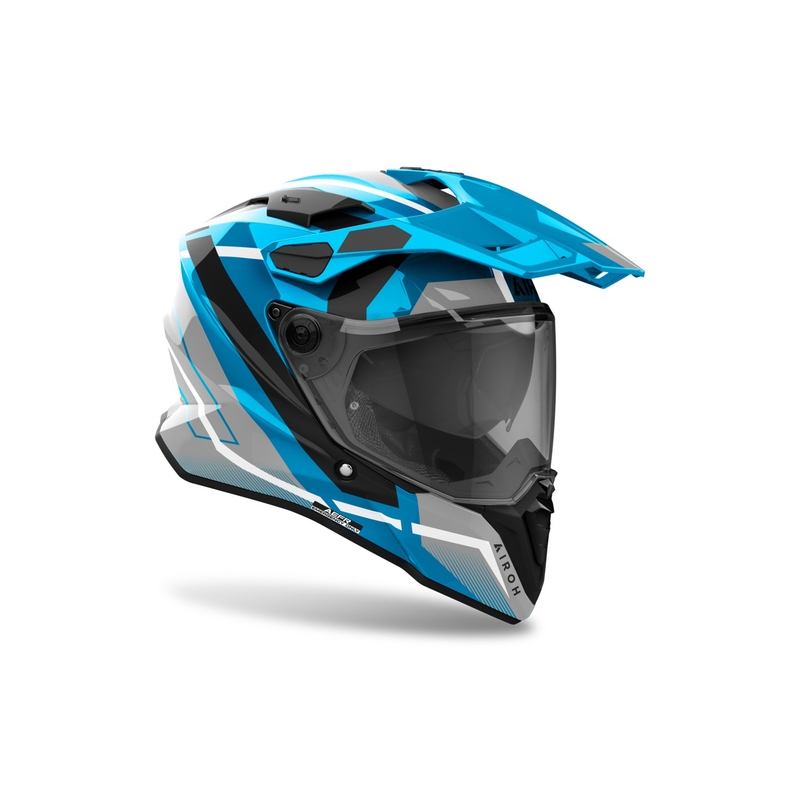 Casco de enduro Airoh Commander 2 Mavick azul brillante