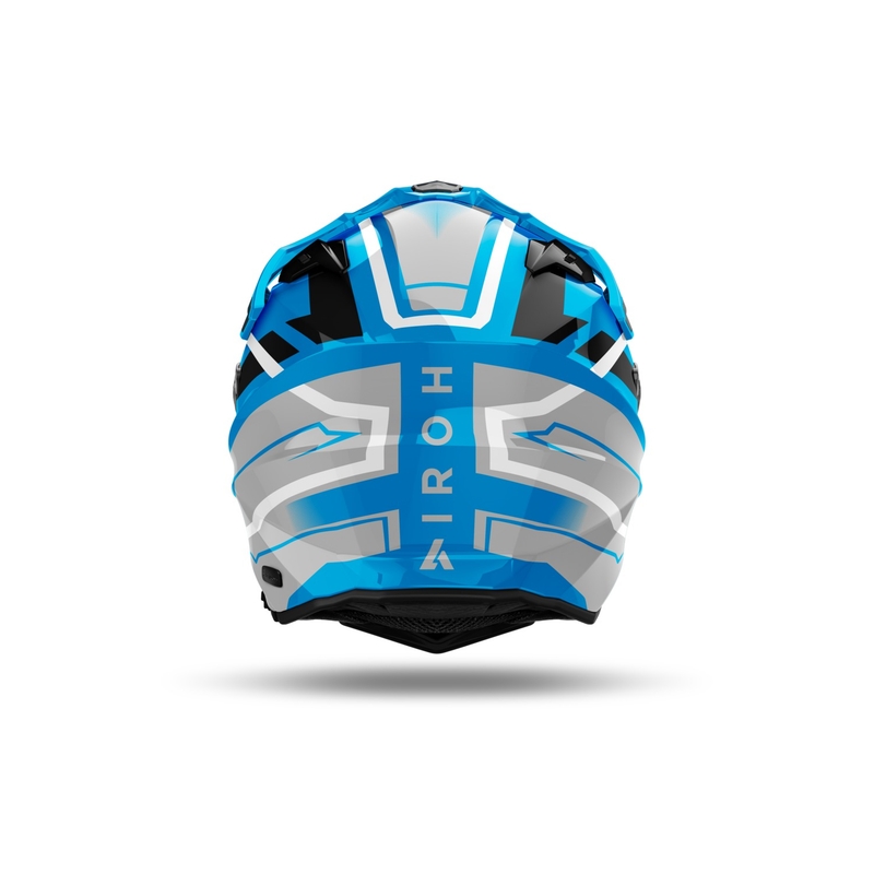 Casco de enduro Airoh Commander 2 Mavick azul brillante