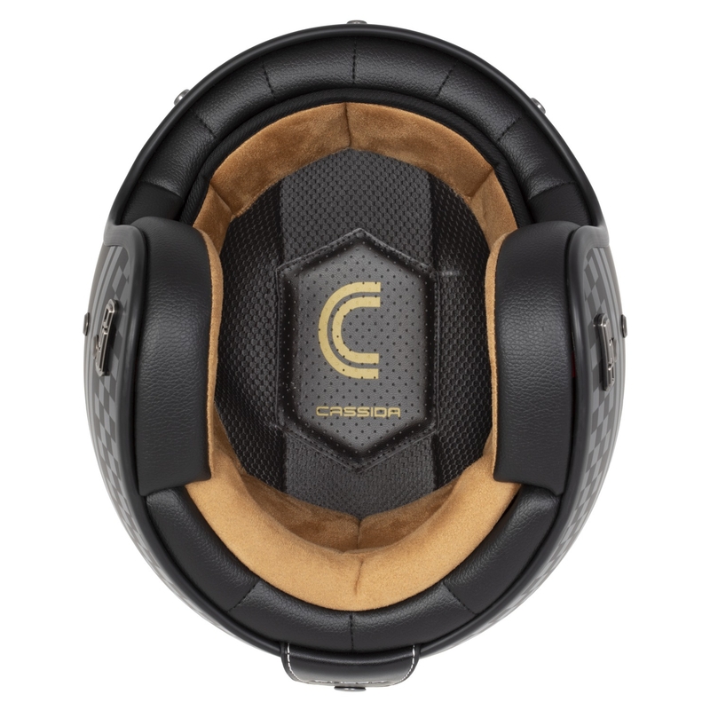 Casco abierto Cassida Eso Forty Nine negro mate