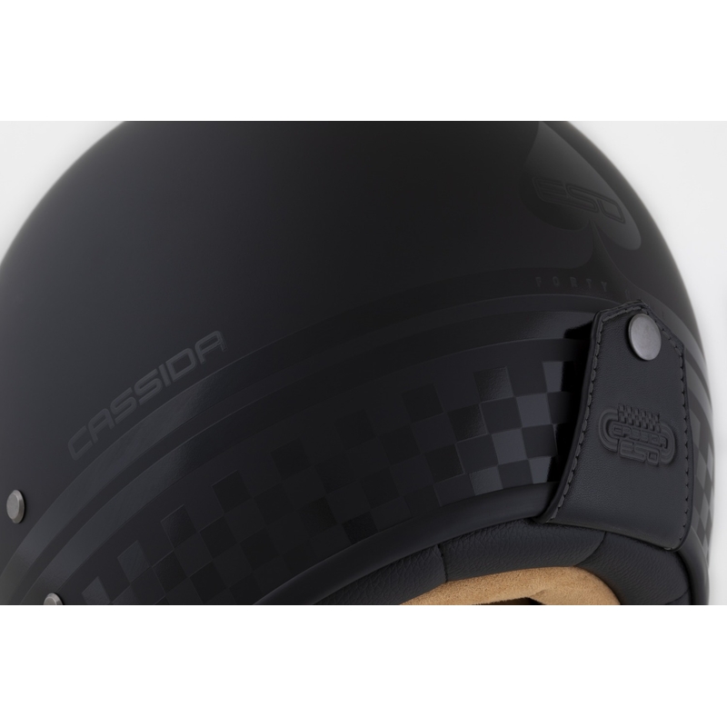 Casco abierto Cassida Eso Forty Nine negro mate