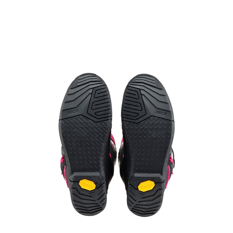 Botas de moto para mujer SIDI X POWER SC LEI negras y rosas