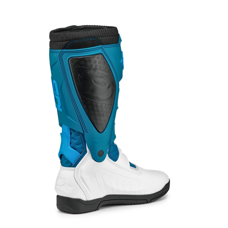 Botas de moto para mujer SIDI X POWER SC LEI blancas y azules