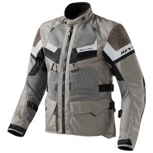 Chaqueta de moto Revit Cayenne Pro Negra y Marrón Arena liquidación
