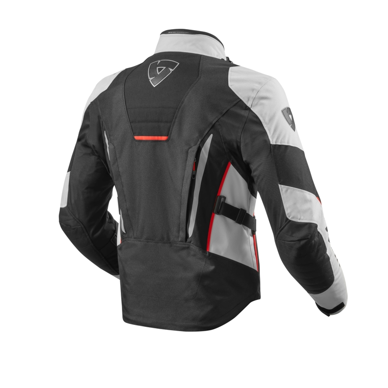 Bunda na motorku Revit Vapor 2 černo-stříbrná výprodej