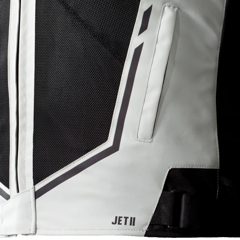 Cazadora Ozone Jet II gris-negro liquidación