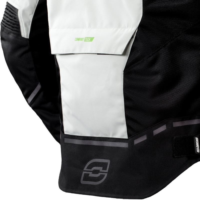 Cazadora Ozone Jet II gris-negro liquidación