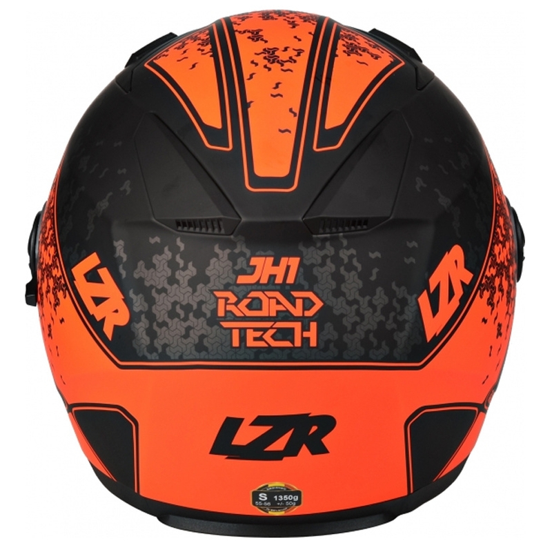 Přilba otevřená Lazer JH-1 Road Tech černo-fluo červená výprodej