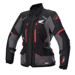 Chaqueta Alpinestars Stella Andes Drystar Honda 2024 negro-gris