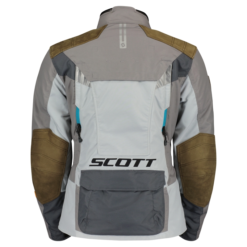 Chaqueta de moto para mujer SCOTT W'S DUALRAID DRYO IRON gris-marrón liquidación