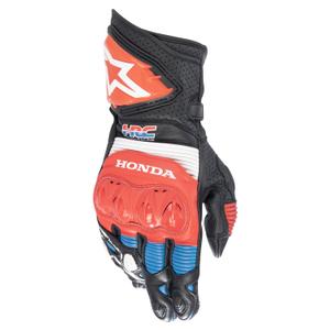 Guantes de moto Alpinestars GP PRO R 3 Honda colección 2024 negro-rojo-fluo-azul-blanco