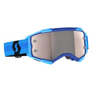 Gafas motocross SCOTT Fury azul-negro cromadas