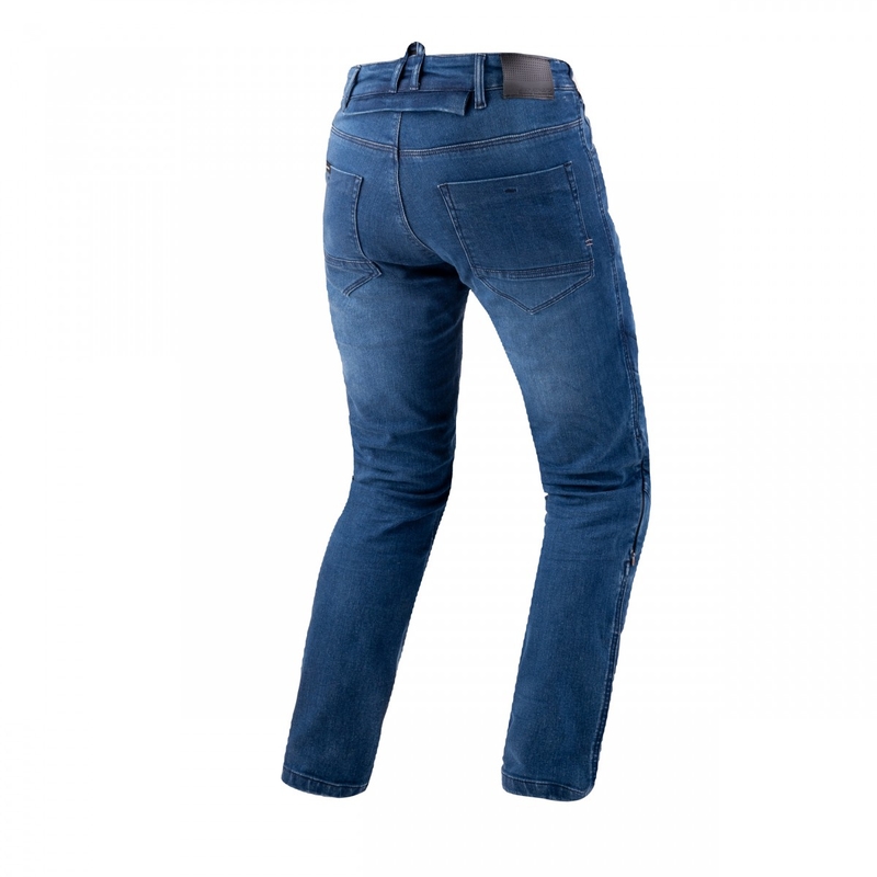 Vaqueros de moto Shima Rider azules