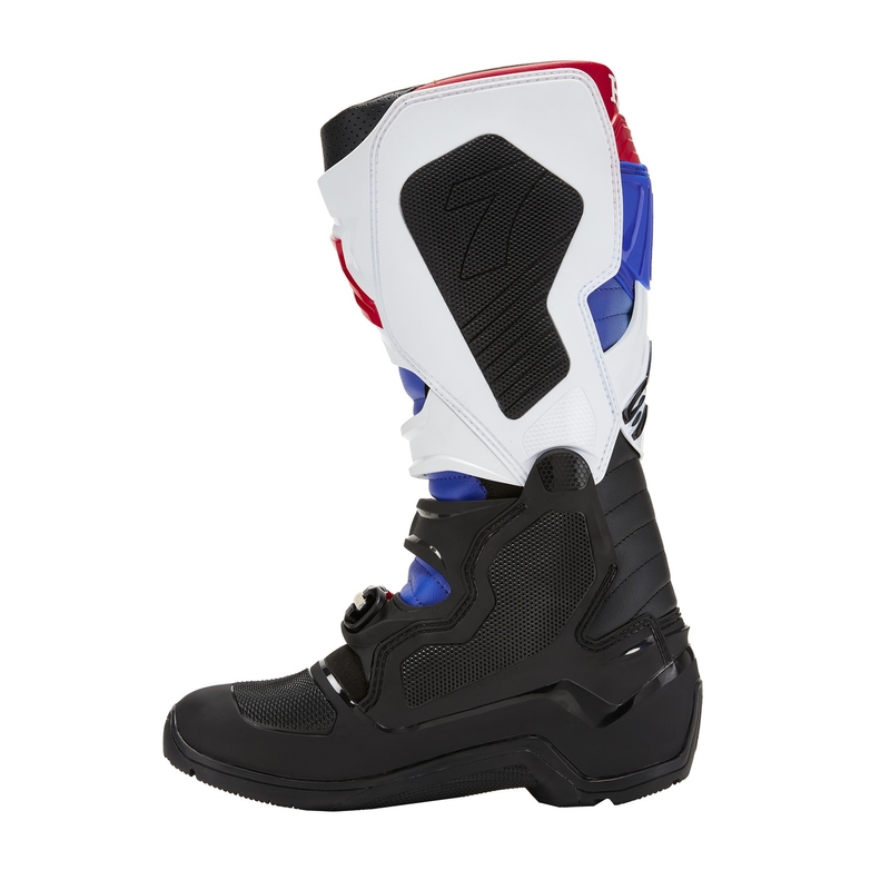 Botas de moto Alpinestars Tech 7 Enduro Drystar Honda Negro-Azul-Blanco-Rojo