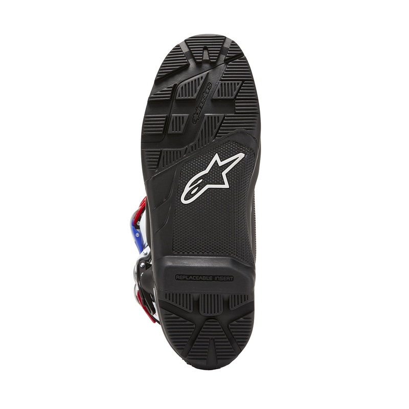 Botas de moto Alpinestars Tech 7 Enduro Drystar Honda Negro-Azul-Blanco-Rojo