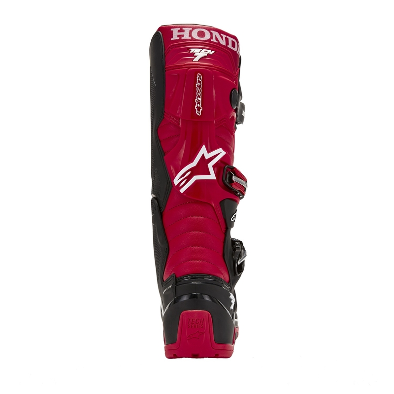 Botas de moto Alpinestars Tech 7 Enduro Drystar Honda Negro-Rojo