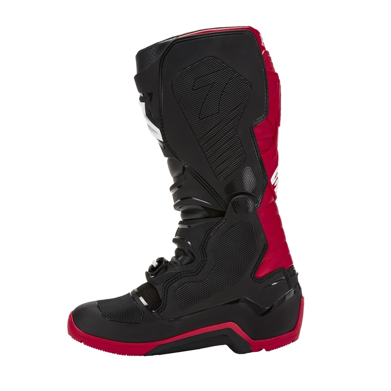 Botas de moto Alpinestars Tech 7 Enduro Drystar Honda Negro-Rojo