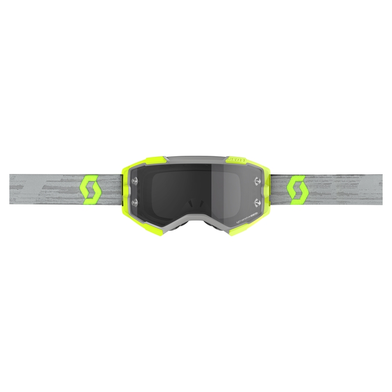 Gafas de motocross SCOTT Fury LS negro-amarillo fluo