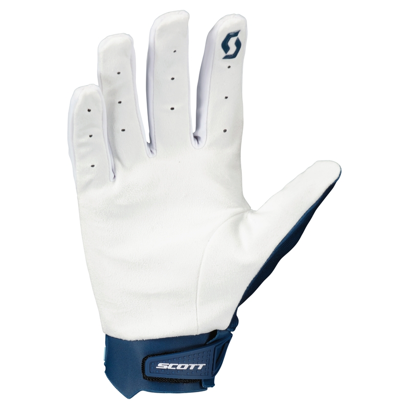 Guantes motocross SCOTT EVO DIRT rojo y blanco