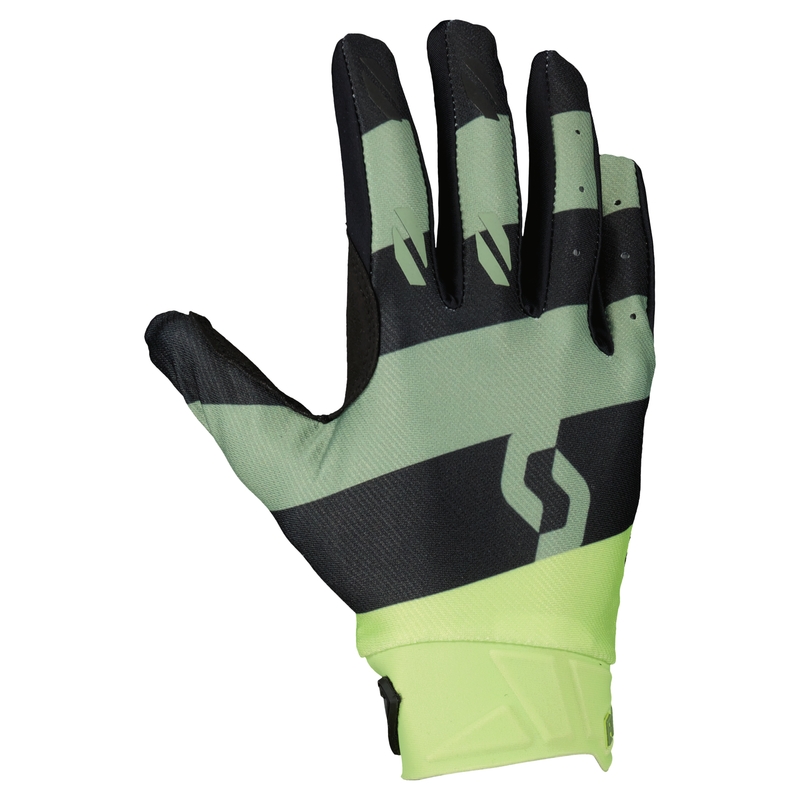 Guantes motocross SCOTT EVO RACE verde-negro