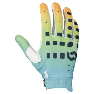 Guantes motocross SCOTT PODIUM PRO azul-naranja