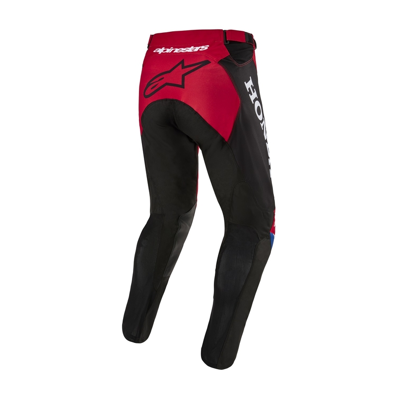 Pantalones de motocross Alpinestars Racer Iconic Honda, colección en rojo, negro, azul y blanco