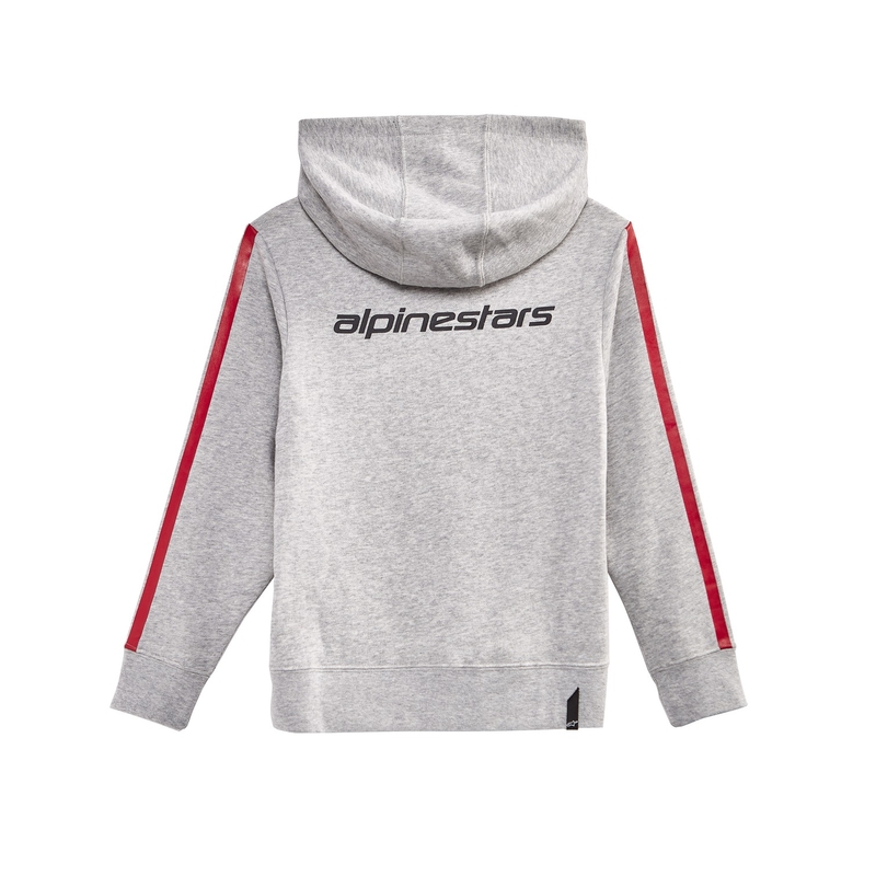 Alpinestars Kids Racey Hoodie gris y rojo