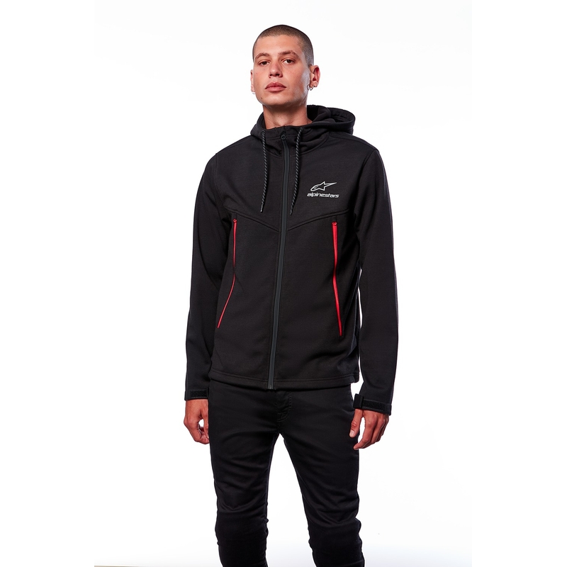 Chaqueta Alpinestars Gorge negra y roja