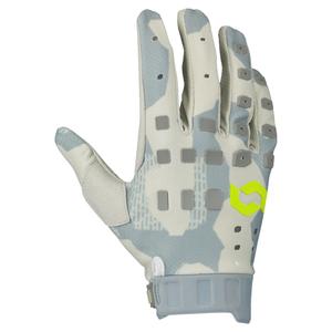 Guantes motocross SCOTT PODIUM PRO gris-amarillo fluo