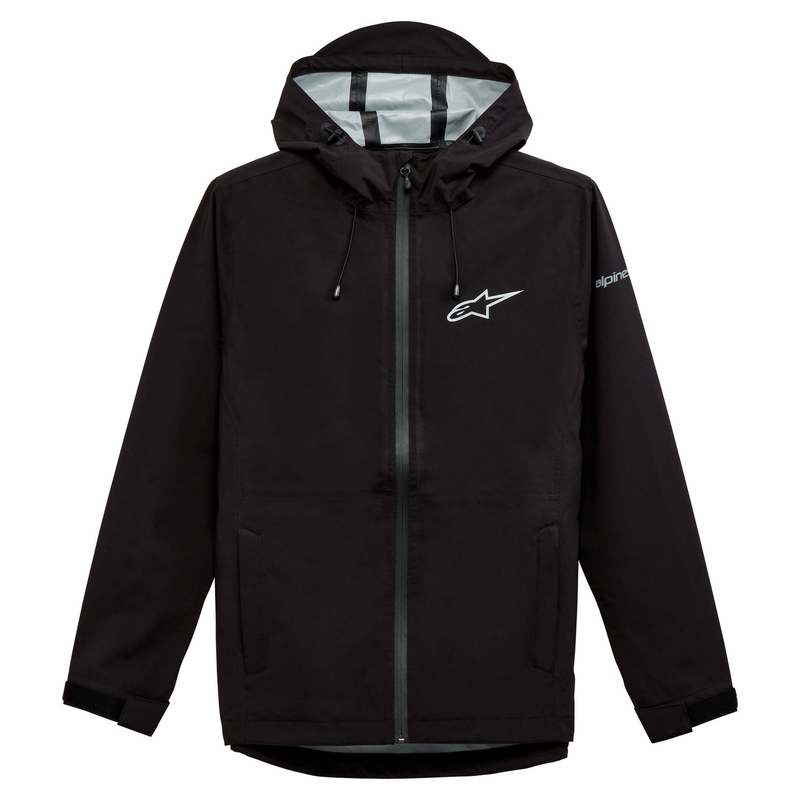 Chaqueta para lluvia Alpinestars Omni negra liquidación