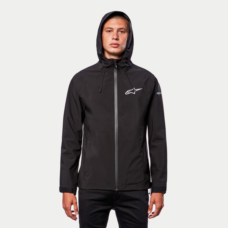 Chaqueta para lluvia Alpinestars Omni negra liquidación
