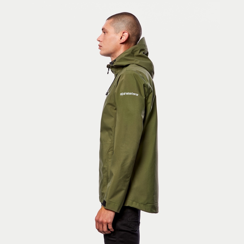 Chaqueta de lluvia Alpinestars Omni verde