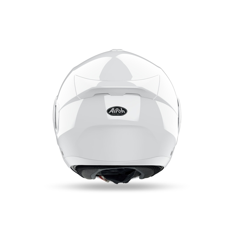 Casco abatible Airoh Specktre Color blanco brillante