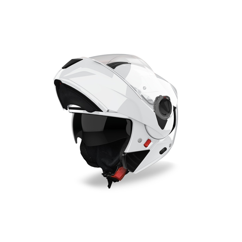 Casco abatible Airoh Specktre Color blanco brillante