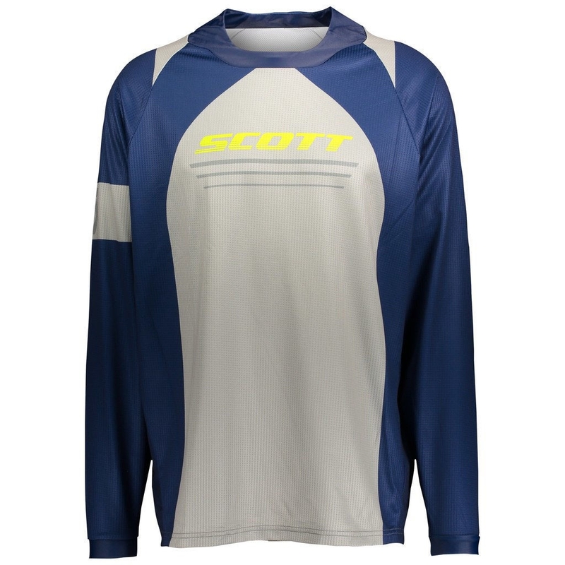 Maillot motocross SCOTT 350 X-PLORE azul-gris