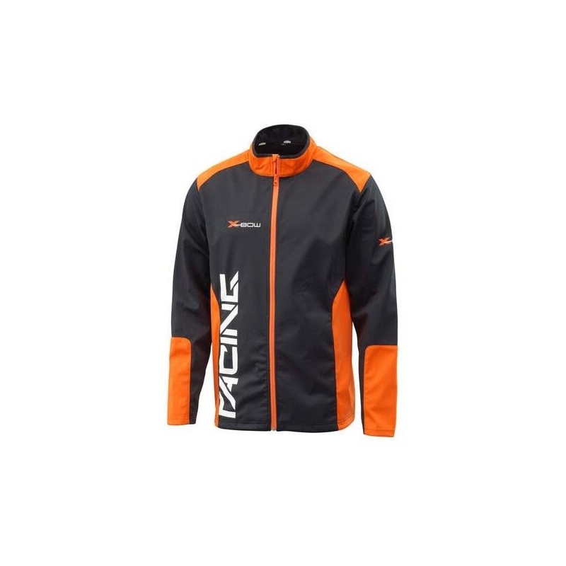 Chaqueta Softshell KTM X-Bow Replica Team negro-naranja