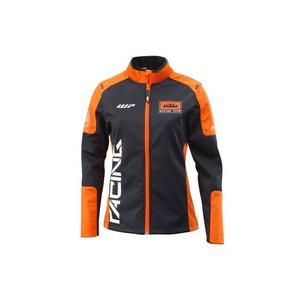 Chaqueta softshell de mujer KTM Team negro-naranja