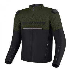 Chaqueta de moto Shima Drift caqui-negro