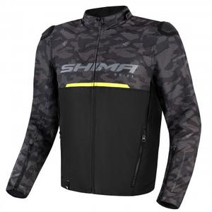 Chaqueta de moto Shima Drift camo-negro