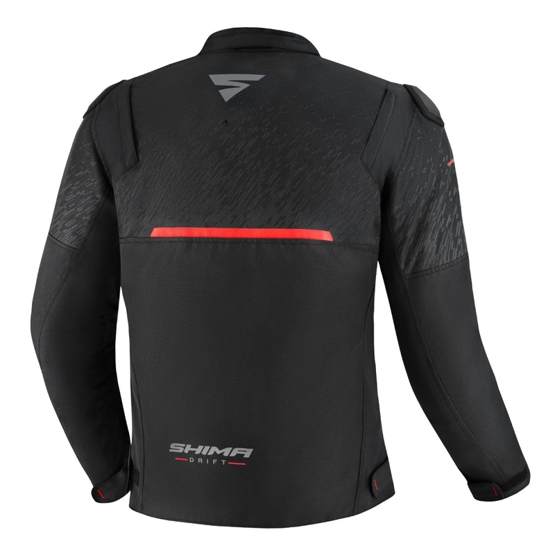 Chaqueta de moto Shima Drift negra