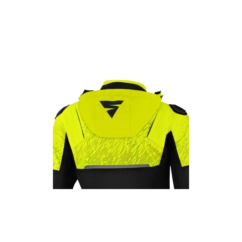 Capucha para chaqueta de hombre Shima Drift amarillo fluo