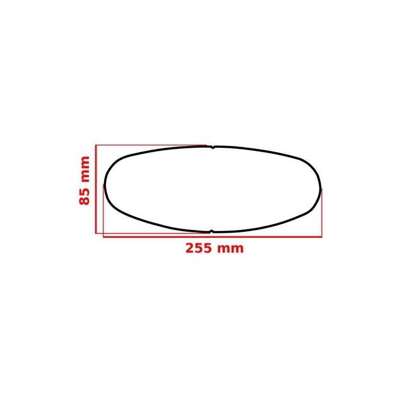 Lámina antivaho universal para cascos integrales FogCity Easy Fullface Small