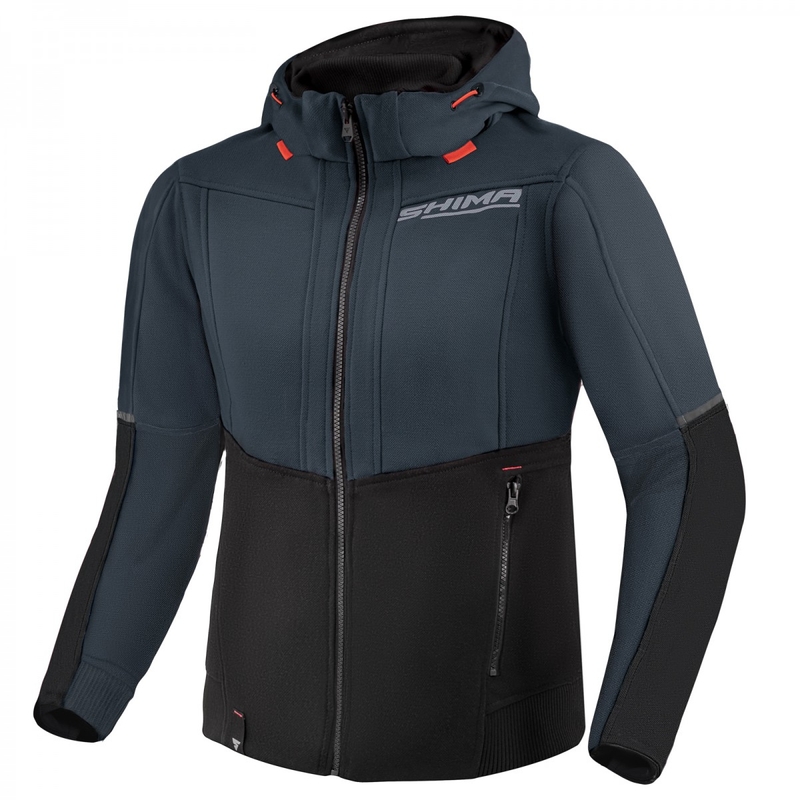 Dámská mikina na motorku Shima Daybreaker šedo-černá