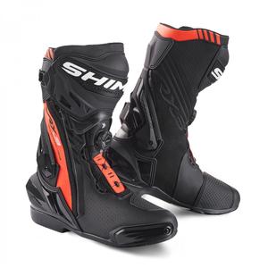 Botas de moto Shima VRX-3 negro-rojo