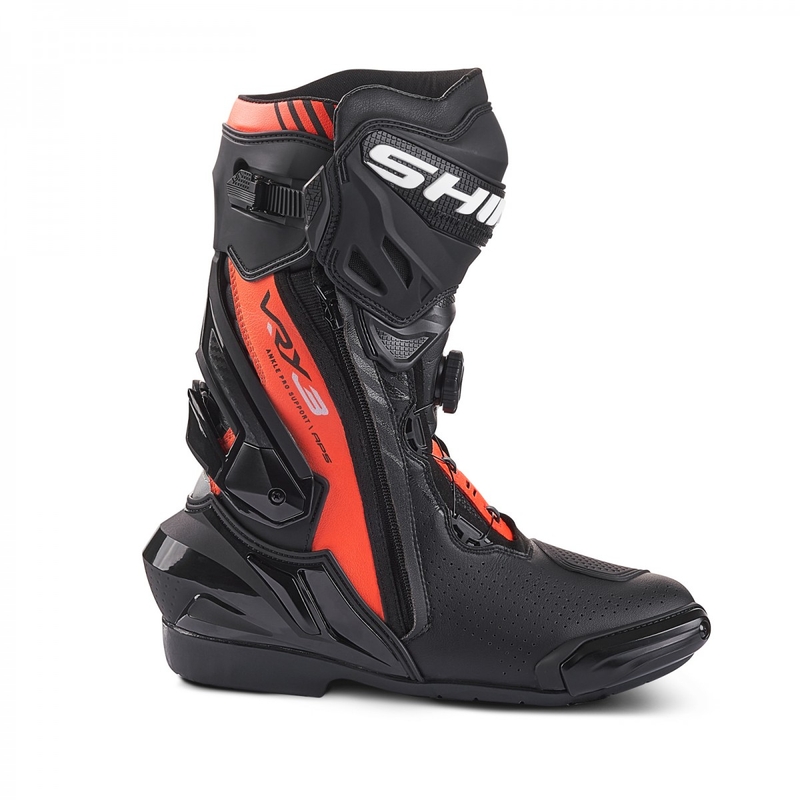 Botas de moto Shima VRX-3 negro-rojo