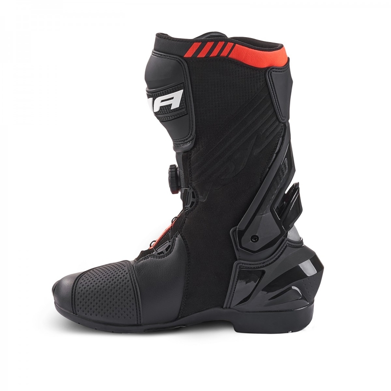 Botas de moto Shima VRX-3 negro-rojo