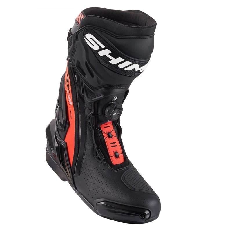 Botas de moto Shima VRX-3 negro-rojo