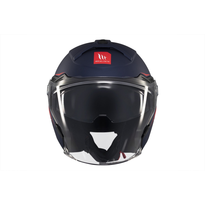 Casco abierto MT Cosmo SV azul mate