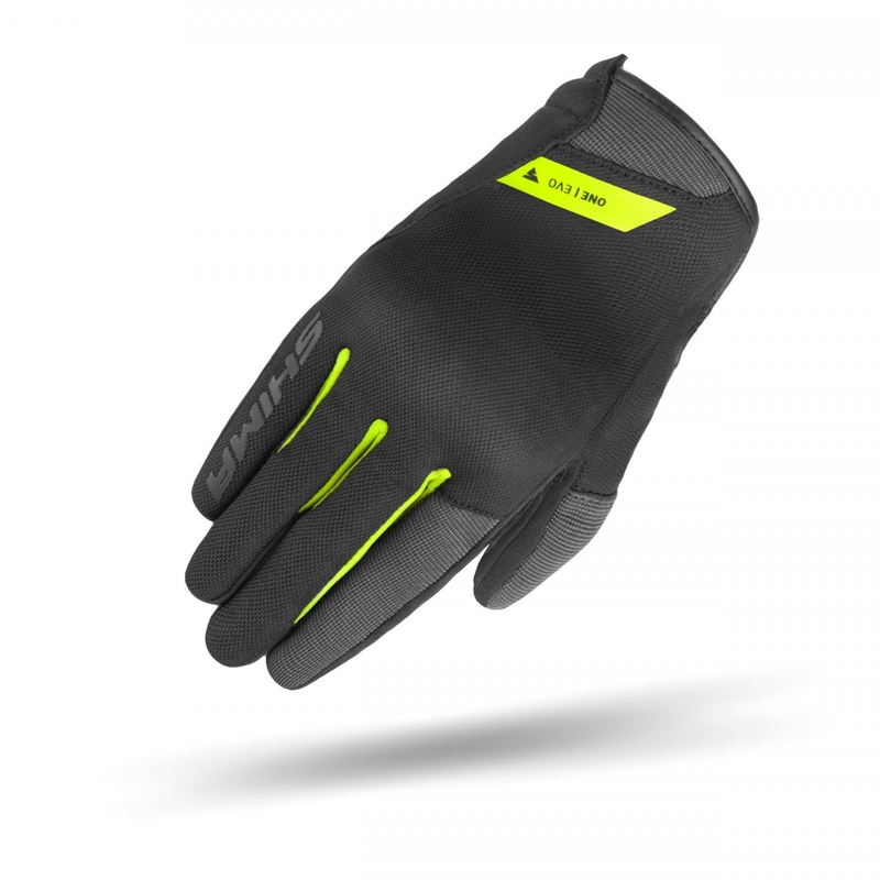 Guantes de moto Shima One EVO amarillo fluo-negro