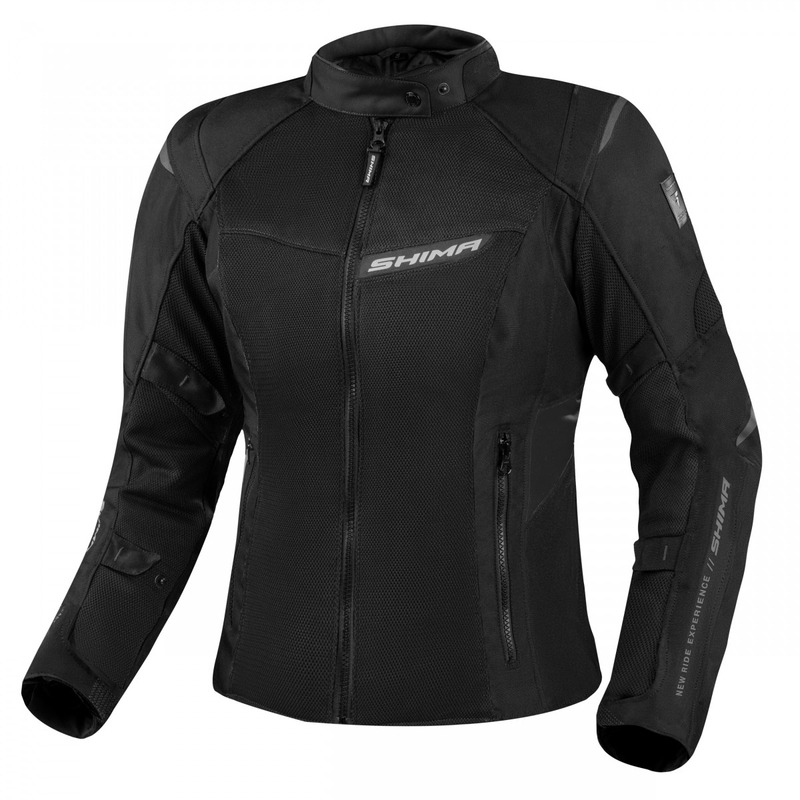 Chaqueta de moto Shima Rush Vent 2.0 Mujer Negro